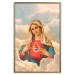 Poster Mary - sacred composition with the figure of a holy woman against a cloud backdrop 129359 additionalThumb 21