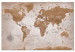 Large canvas print Vintage Map: Oriental Travels [Large Format] 132359