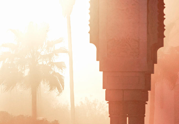 Poster Morning Sun - architecture against the backdrop of the setting sun in Morocco 134759 additionalImage 12
