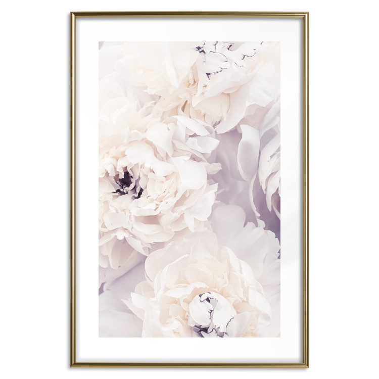 Poster Vanilla Magnolias - composition of flowers with a delicate purple hue 135759 additionalImage 20
