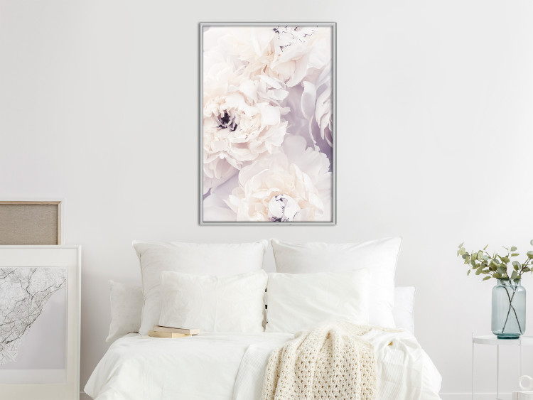 Poster Vanilla Magnolias - composition of flowers with a delicate purple hue 135759 additionalImage 13