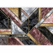 Photo Wallpaper Geometric marble - glamour composition with gold art deco patterns 142359 additionalThumb 5