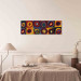 Canvas Inspired by Kandinsky (1-piece) Narrow - abstraction in colorful circles 143459 additionalThumb 4