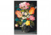 Paint by number Colorful Flowers - Bouquet of Tulips, Peonies and Lily of the Valley in a Vase 147659 additionalThumb 3