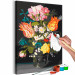 Paint by number Colorful Flowers - Bouquet of Tulips, Peonies and Lily of the Valley in a Vase 147659 additionalThumb 6