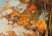 Large canvas print Lake in Autumn - An Orange-Brown Landscape Inspired by Monet [Large Format] 151159 additionalThumb 6
