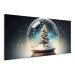 Canvas Winter Enchantment - A Snowy Tree in a Crystal Magic Ball 151859 additionalThumb 2