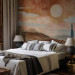 Wall Mural Tuscan Landscape - A Composition Inspired by the Colors of Terracotta 159459 additionalThumb 2