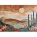 Wall Mural Tuscan Landscape - A Composition Inspired by the Colors of Terracotta 159459 additionalThumb 5