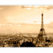 Wall Mural Paris Panorama - Sepia Eiffel Tower against Urban Architecture 59859 additionalThumb 1