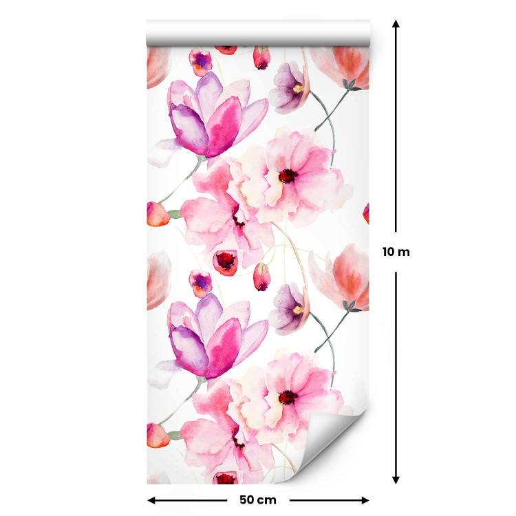 Wallpaper Watercolour Flowers 89759 additionalImage 2