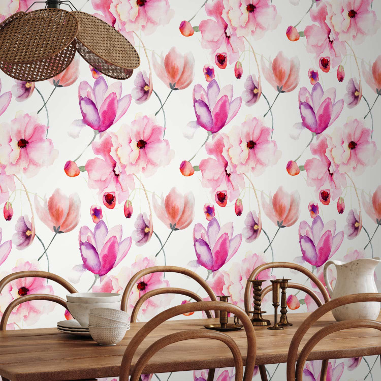Wallpaper Watercolour Flowers 89759 additionalImage 9