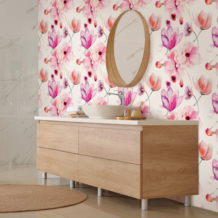 Wallpaper Watercolour Flowers 89759 additionalImage 10