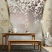 Wall Mural Stellar abstraction - beige ornaments on a background with a glow effect 96659 additionalThumb 6