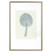 Wall Poster Pastel Beauty - simple composition with a leaf in light colors 117769 additionalThumb 26