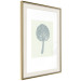 Wall Poster Pastel Beauty - simple composition with a leaf in light colors 117769 additionalThumb 2
