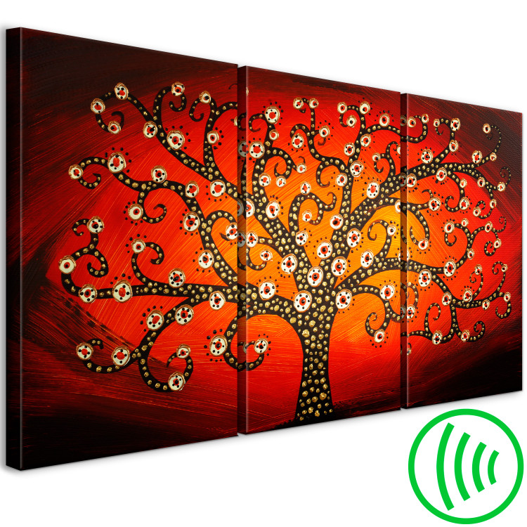 Canvas Print Peacock tree - an abstract inspired by the works of Gustav Klimt 118369 additionalImage 6
