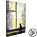 Canvas Art Print Longing Kitty (1 Part) Vertical Yellow 123069 additionalThumb 6