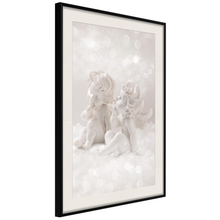 Poster Love in the Clouds - boy and girl as angels in the clouds 124969 additionalImage 3