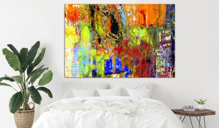 Large canvas print Colourful Abstraction [Large Format] 128569 additionalImage 6