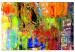 Large canvas print Colourful Abstraction [Large Format] 128569