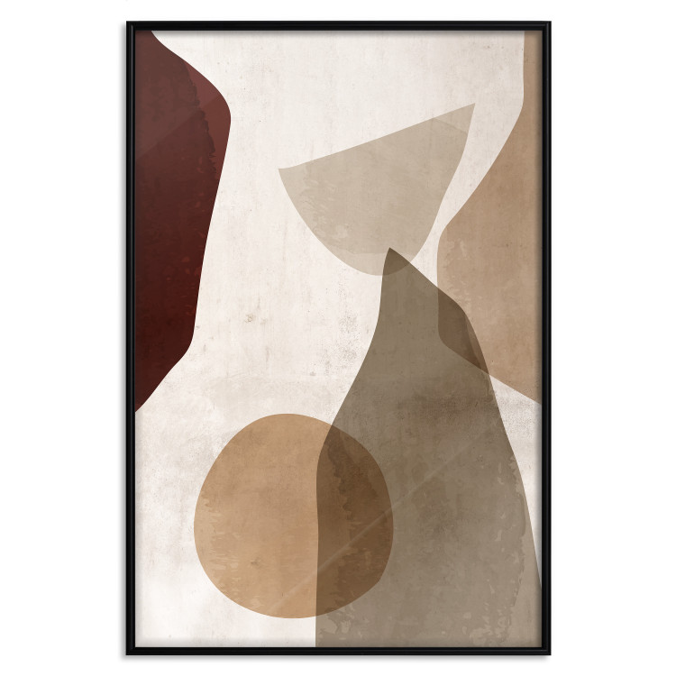 Wall Poster Autumn Shuffle - composition of abstract geometric figures 130469 additionalImage 16