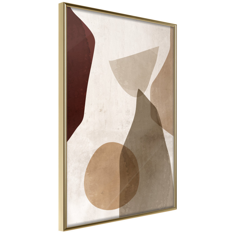 Wall Poster Autumn Shuffle - composition of abstract geometric figures 130469 additionalImage 12