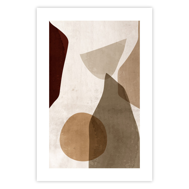 Wall Poster Autumn Shuffle - composition of abstract geometric figures 130469 additionalImage 19