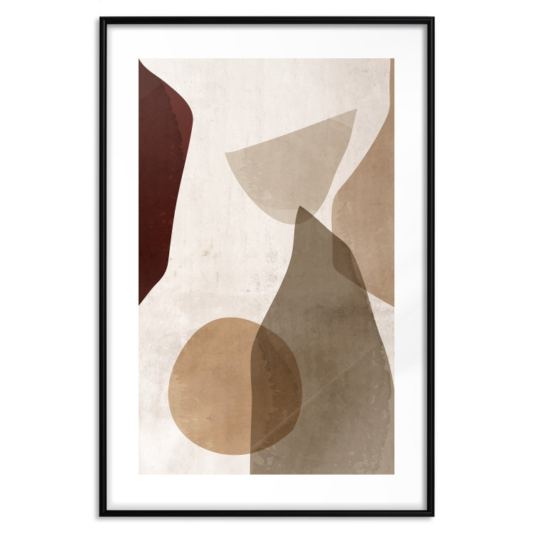 Wall Poster Autumn Shuffle - composition of abstract geometric figures 130469 additionalImage 15