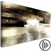 Canvas Art Print Midwinter (1-piece) Narrow - abstract with artistic texture 134369 additionalThumb 6