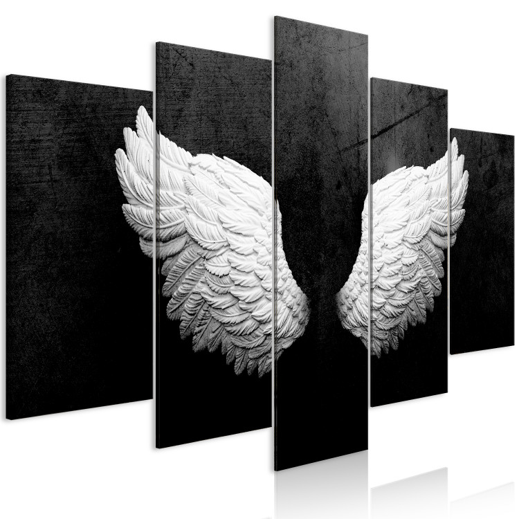 Canvas Feathered Wings (5 Parts) Wide 142869 additionalImage 2