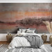 Wall Mural Twilight at the lake with a boat - landscape of a sunset over water 144669 additionalThumb 2