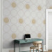 Modern Wallpaper Wooden Circles 97569 additionalThumb 5