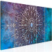 Canvas Print Center (5-part) Blue Narrow - Oriental Style Mandala 107979 additionalThumb 2