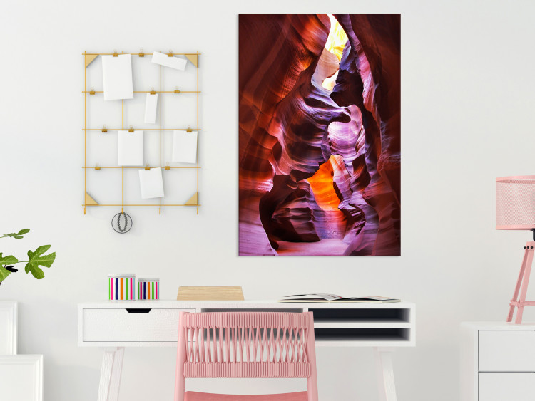 Canvas Art Print Antelope Canyon (1 Part) Vertical 116479 additionalImage 3