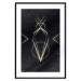 Poster Metaphysical Symbol - geometric gold composition on a black background 117779 additionalThumb 15