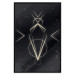 Poster Metaphysical Symbol - geometric gold composition on a black background 117779 additionalThumb 18