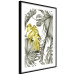 Poster Golden Nature - composition with tropical monstera leaves with a golden touch 118279 additionalThumb 11