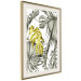 Poster Golden Nature - composition with tropical monstera leaves with a golden touch 118279 additionalThumb 2