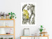 Poster Golden Nature - composition with tropical monstera leaves with a golden touch 118279 additionalThumb 2