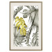 Poster Golden Nature - composition with tropical monstera leaves with a golden touch 118279 additionalThumb 19