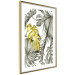 Poster Golden Nature - composition with tropical monstera leaves with a golden touch 118279 additionalThumb 6