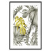 Poster Golden Nature - composition with tropical monstera leaves with a golden touch 118279 additionalThumb 17