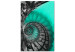 Canvas Art Print Spiral Architecture (1-part) - Abstract Stairs in Curve 118479