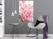 Poster Morning Nostalgia - plant with a pink flower in a pastel shade 122779 additionalThumb 17