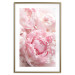 Poster Morning Nostalgia - plant with a pink flower in a pastel shade 122779 additionalThumb 16