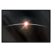 Wall Poster Horizon - passing sun rays through planet in space 123179 additionalThumb 24