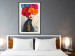 Wall Poster Tiger on Shoulder - portrait of a woman with colorful flowers on her head 127479 additionalThumb 23