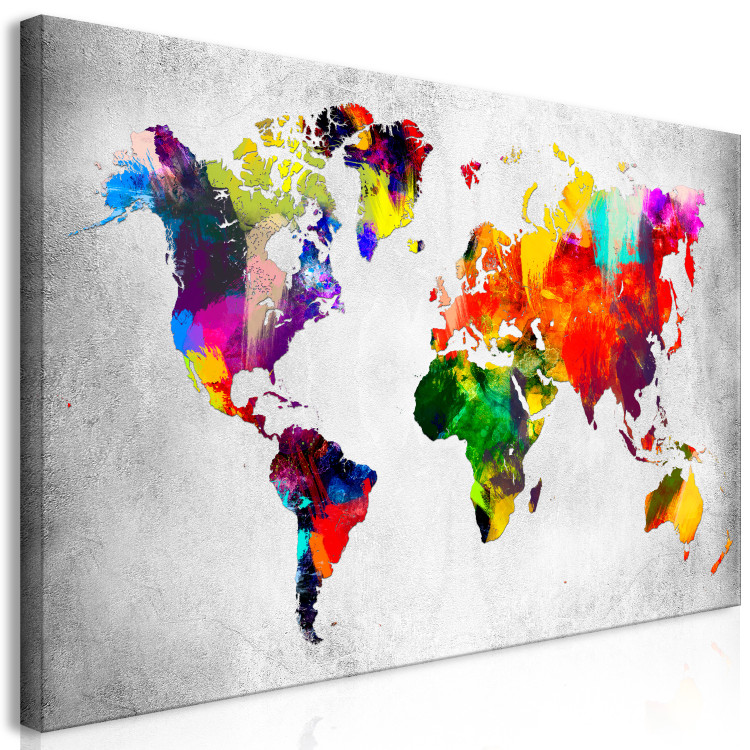 Large canvas print Artistic World - Triptych II [Large Format] 128679 additionalImage 3
