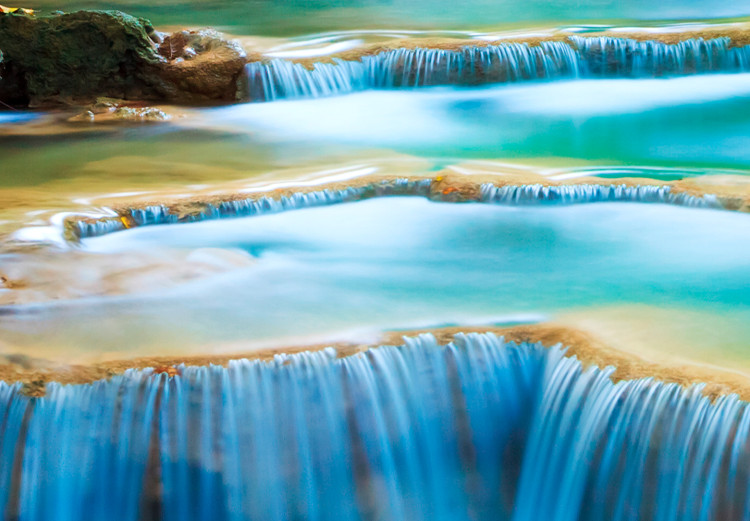 Large canvas print Sapphire Waterfalls [Large Format] 128879 additionalImage 5